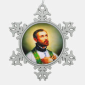Ornement Flocon De Neige Saint François Xavier (Devant)
