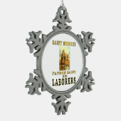 ORNEMENT FLOCON DE NEIGE SAINT ISODORE (Gauche)