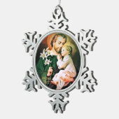 Ornement Flocon De Neige Saint Joseph, Guardian of Jesus (Vue impression)
