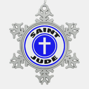 Ornement Flocon De Neige Saint-Jude