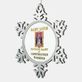 ORNEMENT FLOCON DE NEIGE SAINT LOUIS (Vue impression)