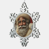 Ornement Flocon De Neige Saint Nick (Vue impression)