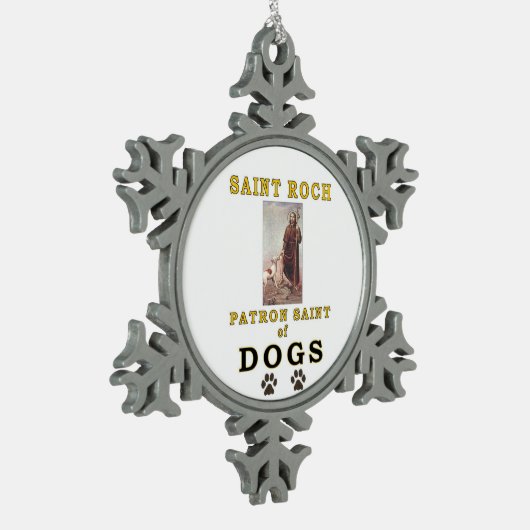 ORNEMENT FLOCON DE NEIGE SAINT ROCH (Gauche)