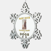 ORNEMENT FLOCON DE NEIGE SAINT ROCH (Vue impression)