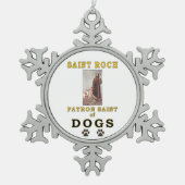 ORNEMENT FLOCON DE NEIGE SAINT ROCH (Devant)