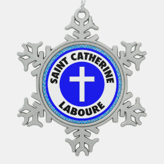 Ornement Flocon De Neige Sainte-Catherine Laboure