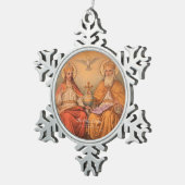 Ornement Flocon De Neige Sainte Trinité (Vue impression)