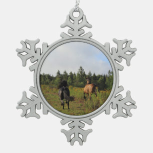 Ornement Flocon De Neige Sauvage courant