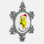 Ornement Flocon De Neige Saxophone Chick (Gauche)