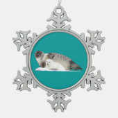 Ornement Flocon De Neige Sceau annelé (Devant)