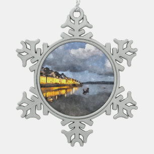 ORNEMENT FLOCON DE NEIGE SOIR