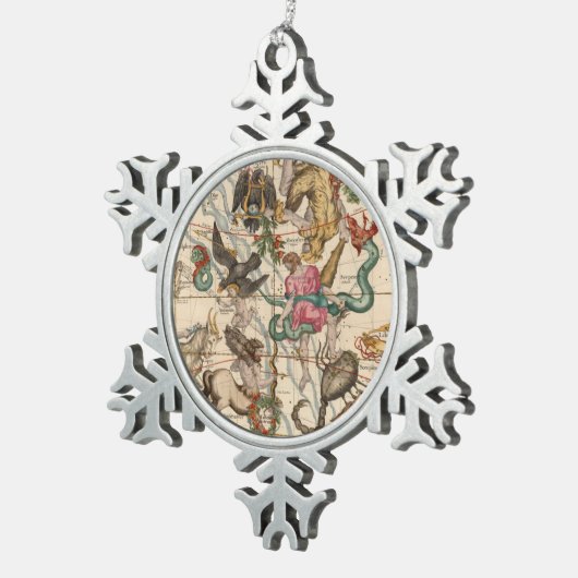 Ornement Flocon De Neige Solstice d'hiver (Vue impression)