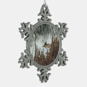 Ornement Flocon De Neige Solstice d'hiver (Gauche)