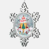 Ornement Flocon De Neige Soul de Noël (Vue impression)