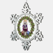 Ornement Flocon De Neige Souris King Nutcracker Snowflake Orament (Vue impression)