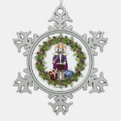 Ornement Flocon De Neige Souris King Nutcracker Snowflake Orament (Devant)