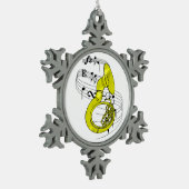 Ornement Flocon De Neige Sousaphone (Gauche)