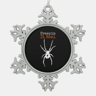 Ornement Flocon De Neige Spider G Drôle Costume Halloween - Creepin It Real