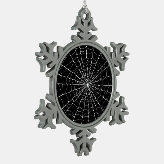 Ornement Flocon De Neige Spiderweb Goth (Gauche)