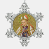 Ornement Flocon De Neige St. Alphonsus Liguori (SNV 02) (Round) (Devant)