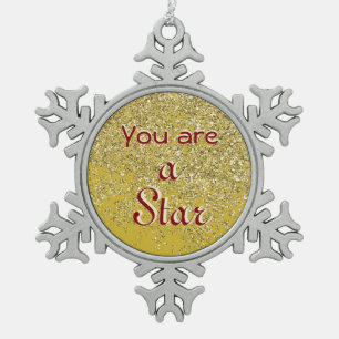 Ornement Flocon De Neige Star 2 de Sparkly Hope