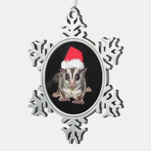 Ornement Flocon De Neige Sugar Glider Christmas (Vue impression)