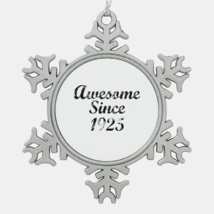 Ornement Flocon De Neige Super depuis 1925