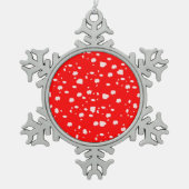 Ornement Flocon De Neige Tabouret (Devant)