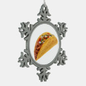 Ornement Flocon De Neige Taco dur de Shell (Gauche)