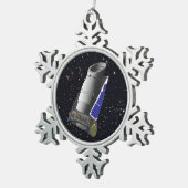 Ornement Flocon De Neige Télescope spatial Kepler (Vue impression)