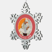 Ornement Flocon De Neige Thanksgiving Day Blues (Vue impression)