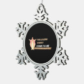 Ornement Flocon De Neige The Loving Christ Come To Me (Vue impression)