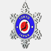 Ornement Flocon De Neige Tokyo Japon (Vue impression)