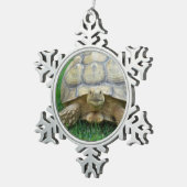 Ornement Flocon De Neige Tortues (Vue impression)