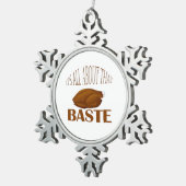 Ornement Flocon De Neige Tout À Propos De Cette Citation De Style Baste (Vue impression)