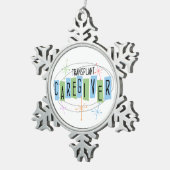 Ornement Flocon De Neige Transplanter le soignant (Vue impression)