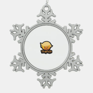 Ornement Flocon De Neige Trumpkin Classic - Retro Costume Slogan