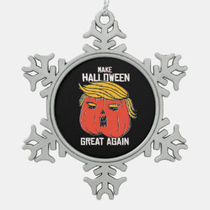 Ornement Flocon De Neige Trumpkin Rendre Halloween grand à nouveau classiqu