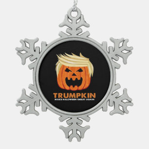 Ornement Flocon De Neige Trumpkin Rendre Halloween grand à nouveau classiqu