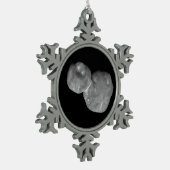 Ornement Flocon De Neige Ultima Thule Arrokoth Kuiper Belt, objet (Gauche)