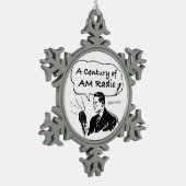 Ornement Flocon De Neige Un siècle de radio AM (Gauche)