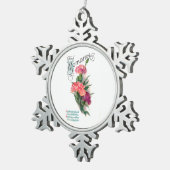 Ornement Flocon De Neige Un Véritable Ami (Vue impression)