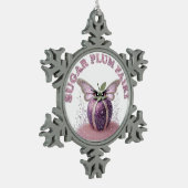 Ornement Flocon De Neige Une fée de prune de sucre (Gauche)