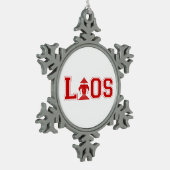 ORNEMENT FLOCON DE NEIGE UNIVERSITÉ DE LAOS (Gauche)