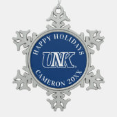 Ornement Flocon De Neige UNK| Université du Nebraska à Kearney (Devant)