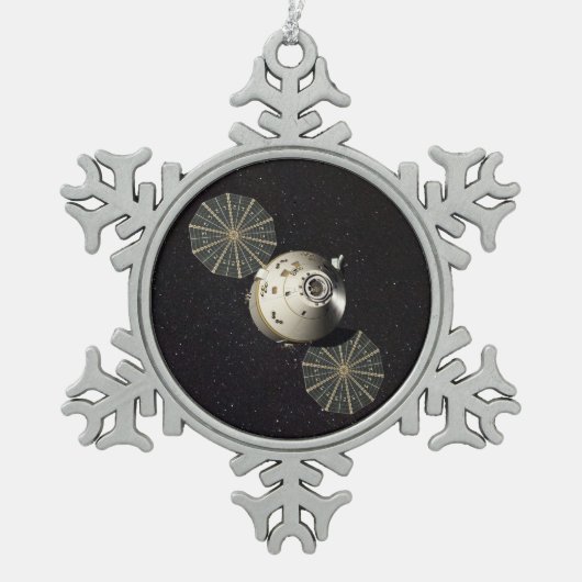 Ornement Flocon De Neige Vaisseau spatial Orion (Devant)