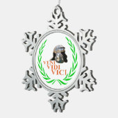 Ornement Flocon De Neige Veni Vidi Vici (Vue impression)