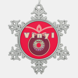 Ornement Flocon De Neige Vinyl ! Enregistrement 1963 45