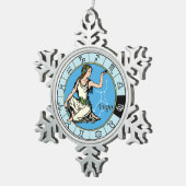 Ornement Flocon De Neige virgo (Vue impression)