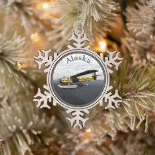 Ornement Flocon De Neige Vol Moose Aviation de Havilland DH3-C Otter
